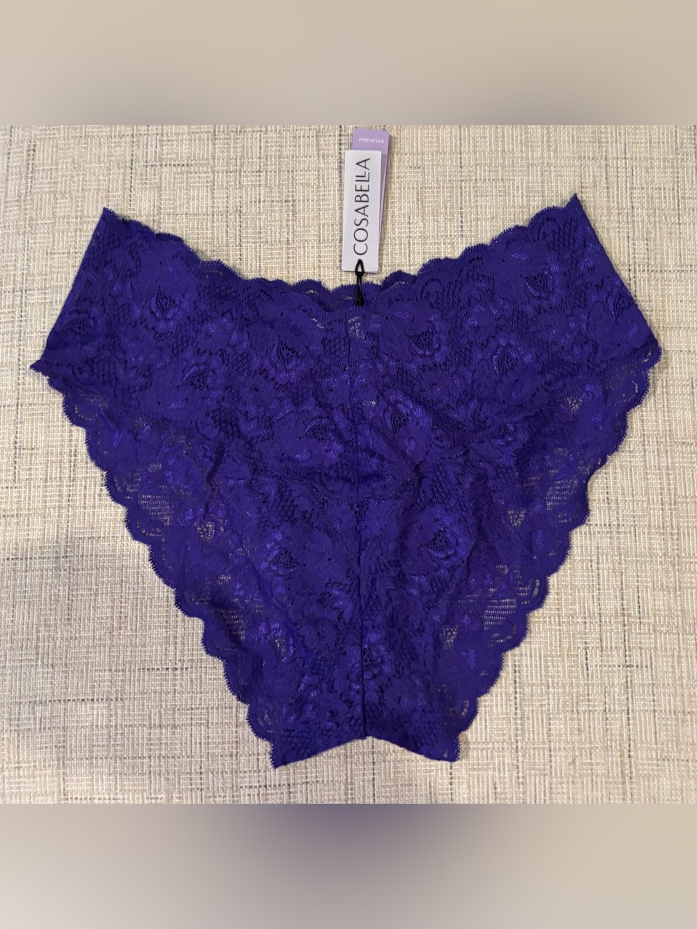 Cosabella Never Say Never Extended Hottie Boyshort in Violet Size 1x NWT